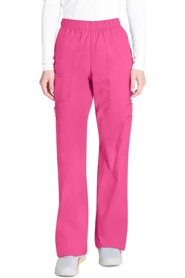 Scrubs Spodnie medyczne damskie Core Stretch Cherokee Różowy WWE4005_HTPK