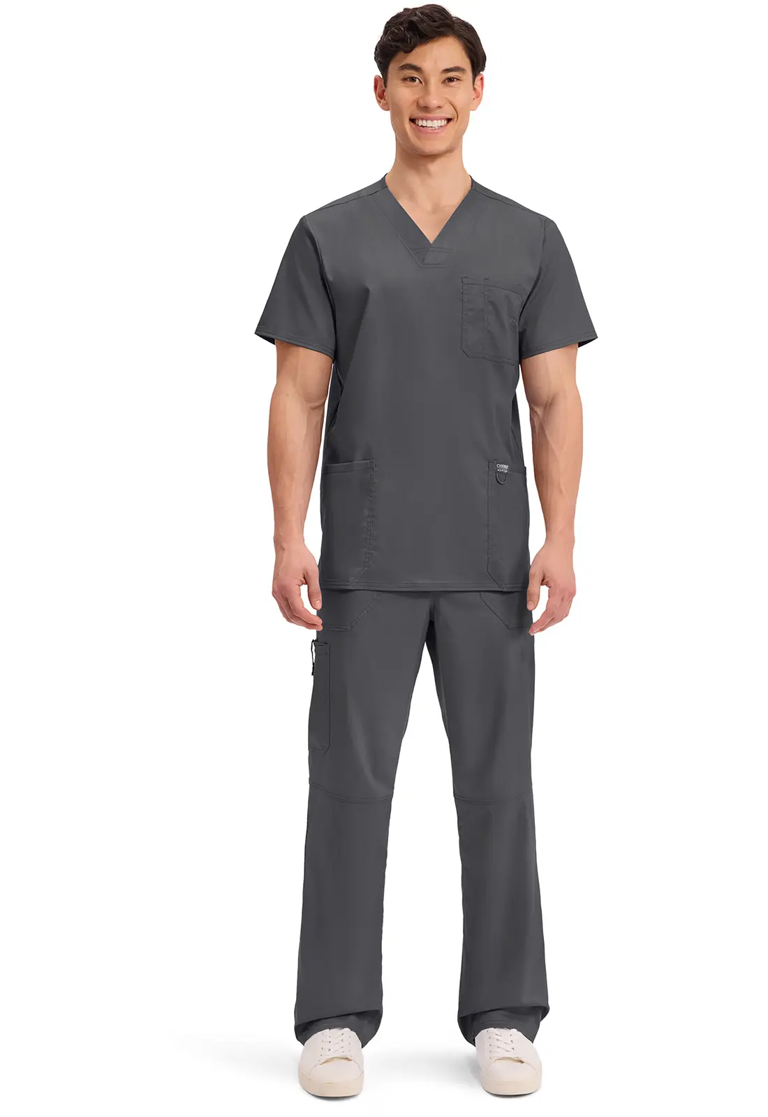 Bluza medyczna męska Scrubs Revolution Cherokee Szary WWE670 - obrazek 2