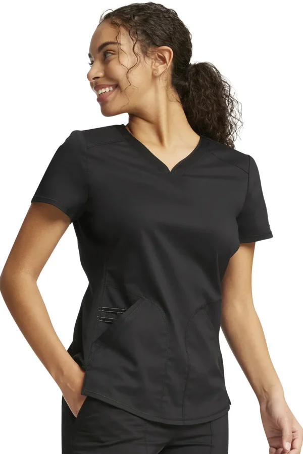 Bluza medyczna cherokee czarny revolution front