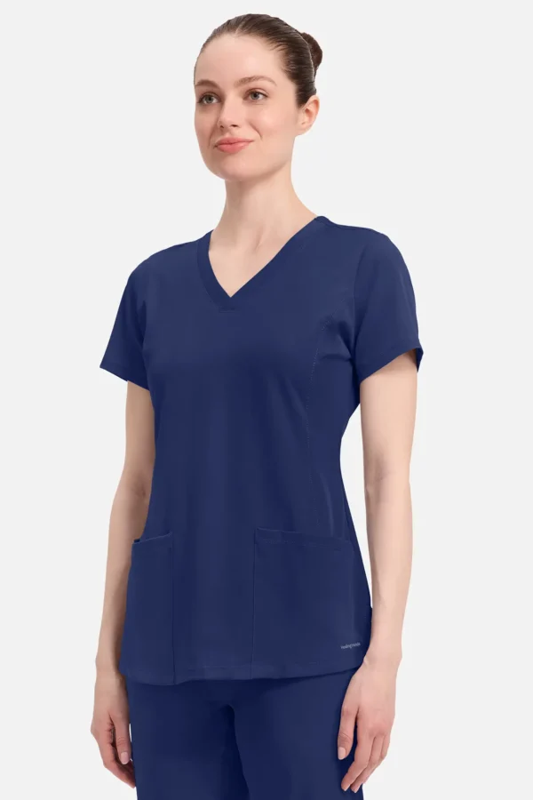 bluza medyczna damska granatowa healing hands