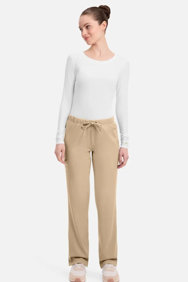 spodnie medyczne damskie hh khak