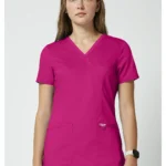 Komplet medyczny damski Cherokee Róż Fuksja - obrazek 4