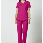 Komplet medyczny damski Cherokee Róż Fuksja