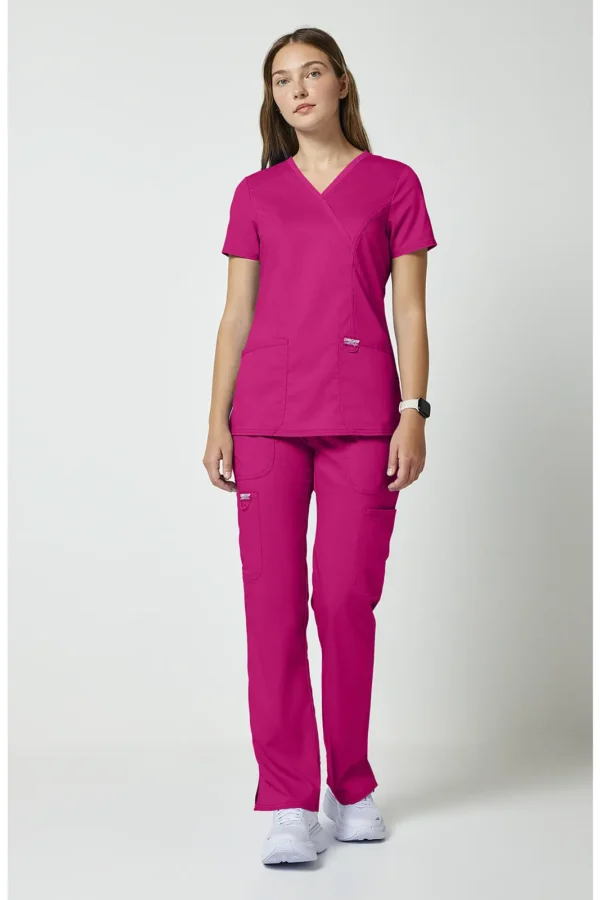 Komplet medyczny damski Cherokee Róż Fuksja