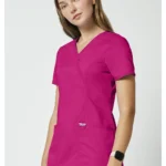 Komplet medyczny damski Cherokee Róż Fuksja - obrazek 3