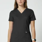 Scrubs Bluza medyczna damska Revolution Cherokee Czarny WWE610_BLAC