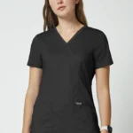 Scrubs Bluza medyczna damska Revolution Cherokee Czarny WWE610_BLAC - obrazek 7
