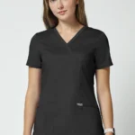 Scrubs Bluza medyczna damska Revolution Cherokee Czarny WWE610_BLAC - obrazek 8