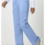 Scrubs Spodnie medyczne damskie Revolution Cherokee Błękit Gołębi WWE110_CEIL - obrazek 2