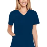 Scrubs Bluza medyczna damska Core Stretch Cherokee Granatowy WWE4710_NAVY - obrazek 7