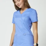 Scrubs Bluza medyczna damska Revolution Cherokee Błękit Gołębi - obrazek 12