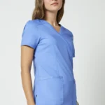 Scrubs Bluza medyczna damska Revolution Cherokee Błękit Gołębi - obrazek 7