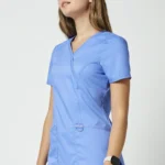 Scrubs Bluza medyczna damska Revolution Cherokee Błękit Gołębi - obrazek 6
