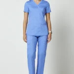 Komplet medyczny damski Cherokee Błękit Gołębi - obrazek 4