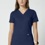 Scrubs Bluza medyczna damska Revolution Cherokee Granatowy