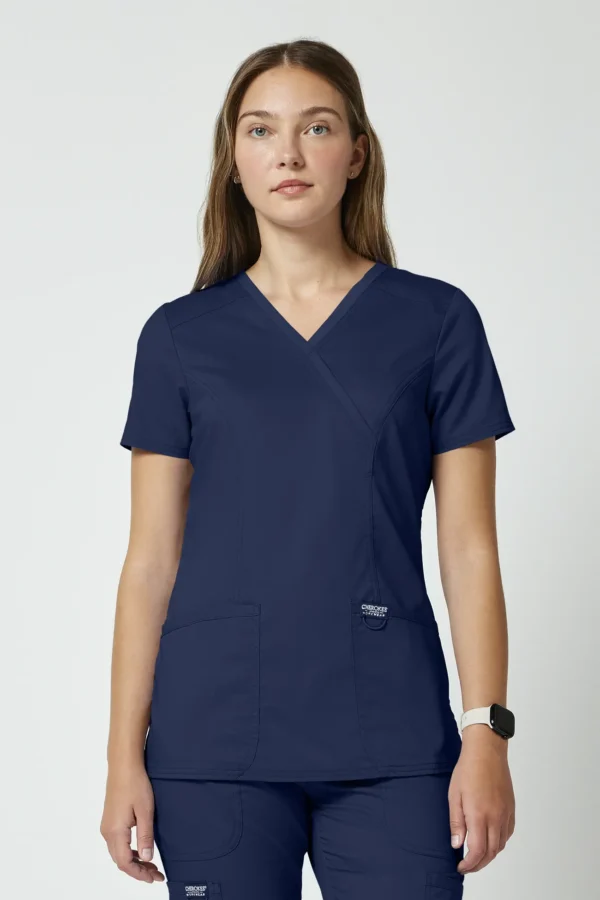 Scrubs Bluza medyczna damska Revolution Cherokee Granatowy