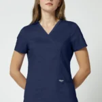 Scrubs Bluza medyczna damska Revolution Cherokee Granatowy - obrazek 2
