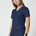 Scrubs Bluza medyczna damska Revolution Cherokee Granatowy - obrazek 8