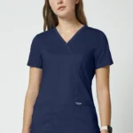 Scrubs Bluza medyczna damska Revolution Cherokee Granatowy - obrazek 5