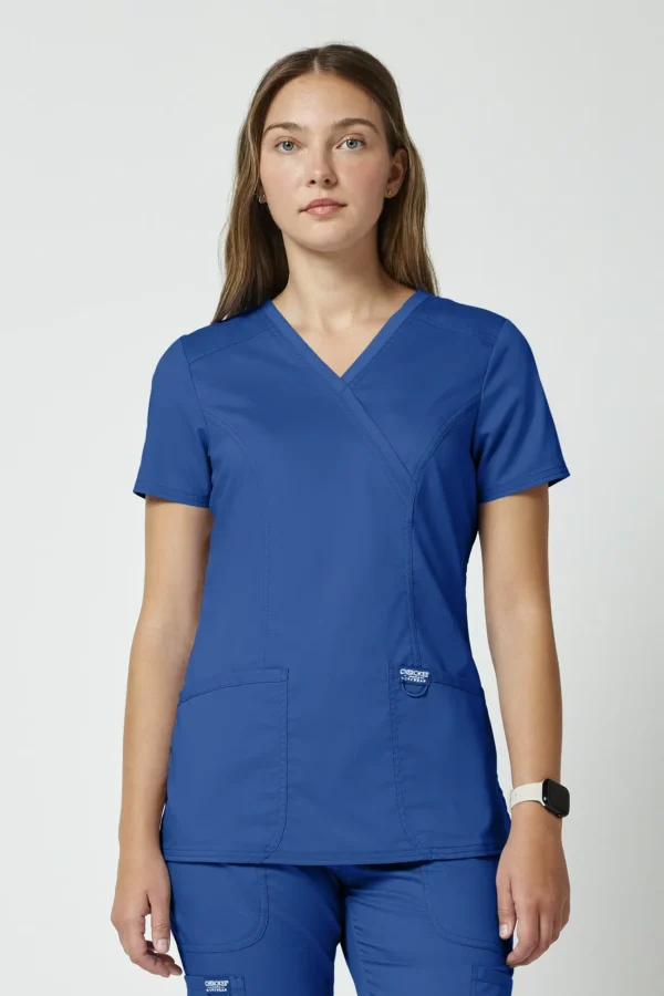 Scrubs Bluza medyczna damska Revolution Cherokee Niebieski Królewski