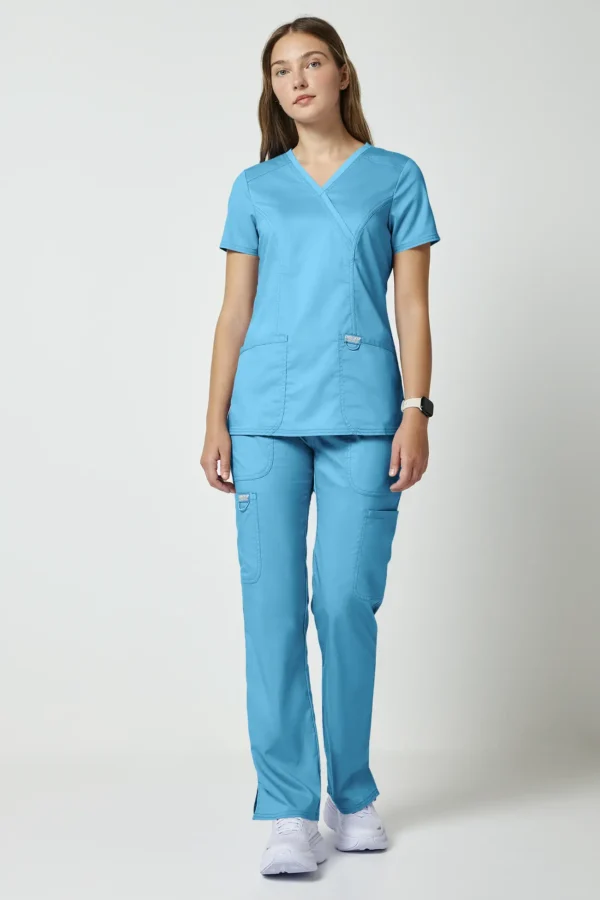 Komplet medyczny damski Cherokee Turkusowy Błękit