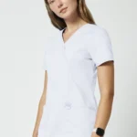 Scrubs Bluza medyczna damska Revolution Cherokee Biały - obrazek 3