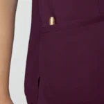 Scrubs Bluza medyczna damska Revolution Cherokee Wino - obrazek 8