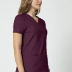 Scrubs Bluza medyczna damska Revolution Cherokee Wino - obrazek 2