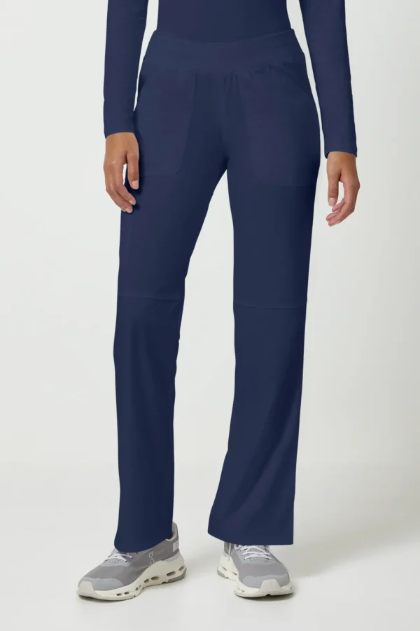 Scrubs Spodnie medyczne damskie Revolution Cherokee Granatowy WWE110_NAVY