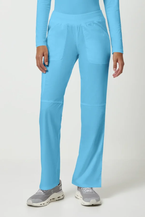 Scrubs Spodnie medyczne damskie Revolution Cherokee Turkusowy Błękit WWE110_TURQ
