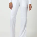 Scrubs Spodnie medyczne damskie Revolution Cherokee Biały WWE110_WHIT