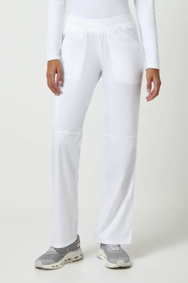 Scrubs Spodnie medyczne damskie Revolution Cherokee Biały WWE110_WHIT