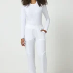 Scrubs Spodnie medyczne damskie Revolution Cherokee Biały WWE110_WHIT - obrazek 15
