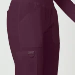 Scrubs Spodnie medyczne damskie Revolution Cherokee Wino WWE110_WINE - obrazek 5