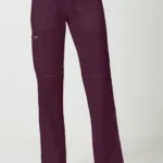 Scrubs Spodnie medyczne damskie Revolution Cherokee Wino WWE110_WINE - obrazek 2