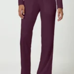 Scrubs Spodnie medyczne damskie Revolution Cherokee Wino WWE110_WINE